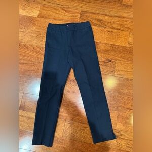 Lilly Pulitzer Navy Blue Slim Trouser Pants Size 4